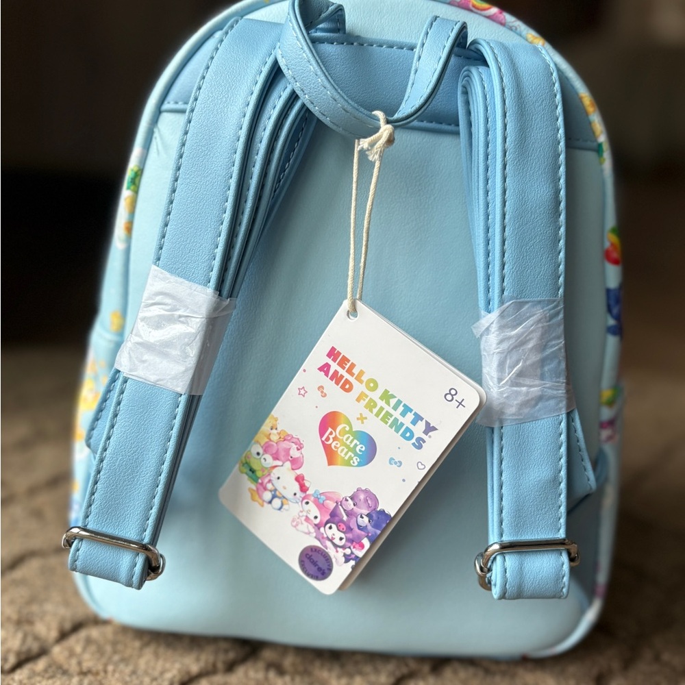 Loungefly Sanrio Hello Kitty and Friends collab w/ Care Bears mini backpack NWT - Picture 7 of 9
